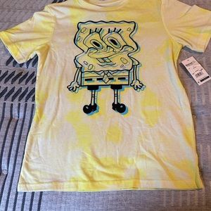 Boys Sponge Bob t-shirt sz oh (large 10-12)
